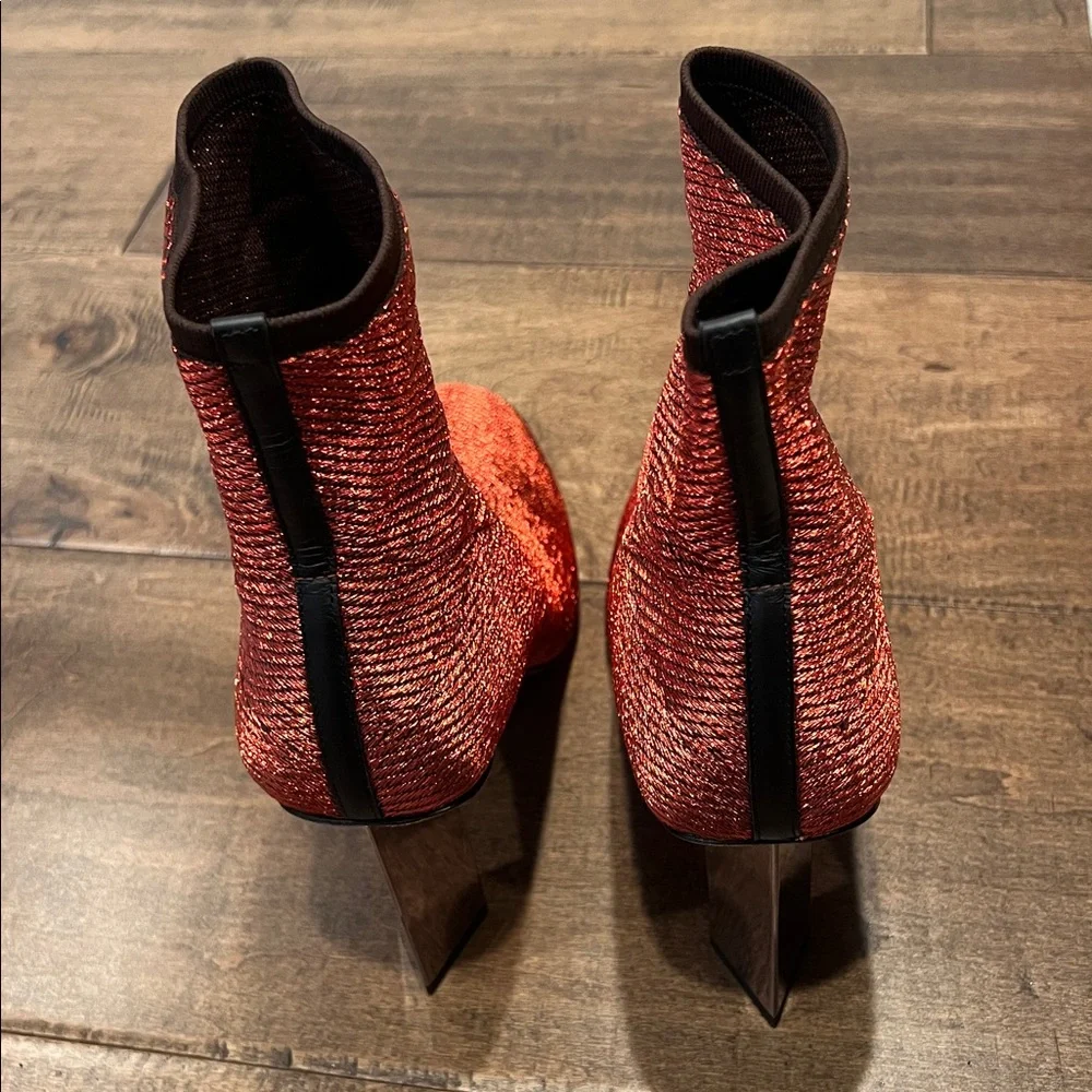 Clergerie metallic Jany Ankle Boots ($725) - Picture 5 of 9